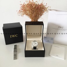 IWC 포르투기즈 화이트 가죽시계 + 메쉬스트랩